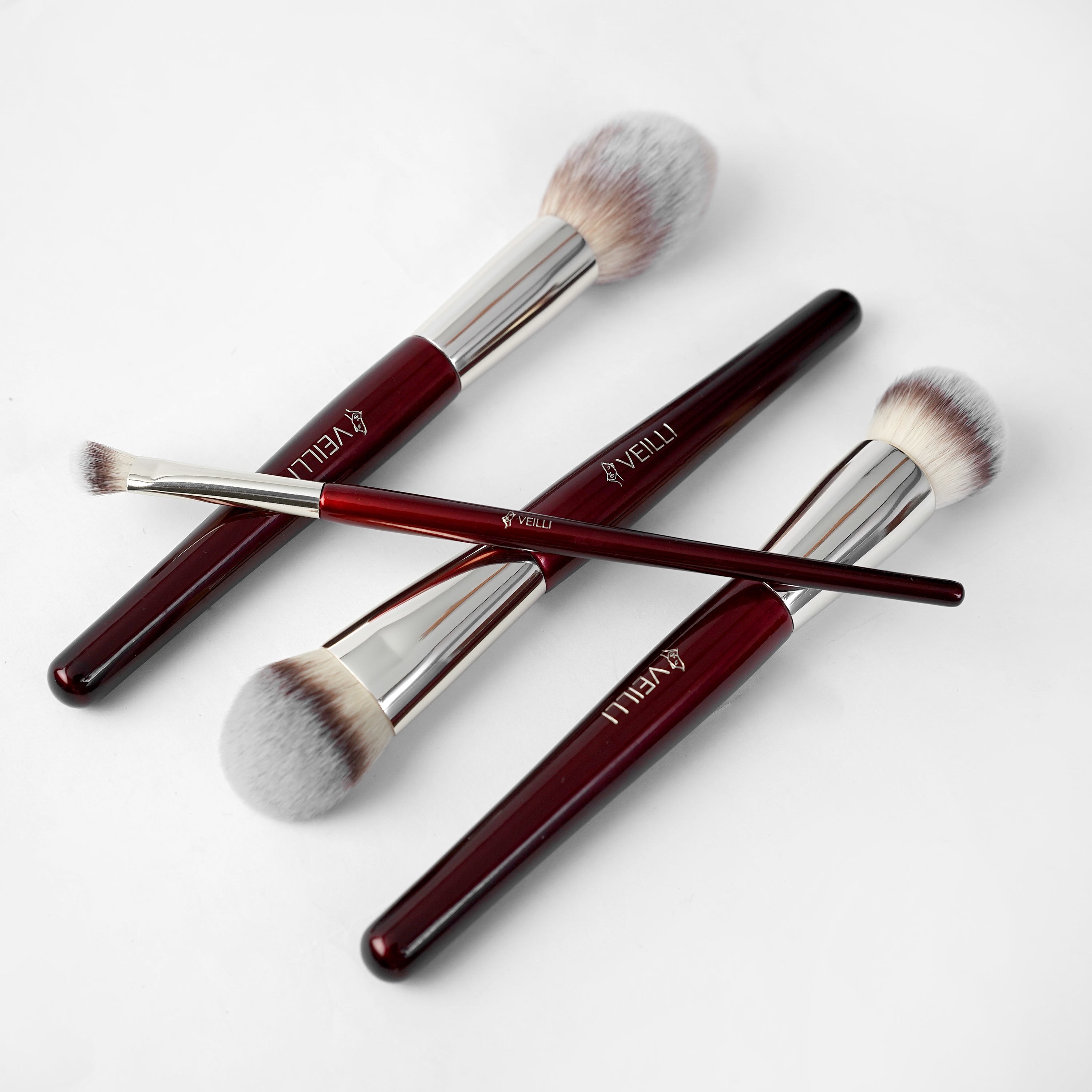 Veilli 12 Pcs Complete Makeup Brush Set – Beginner-Friendly, Professional in Results