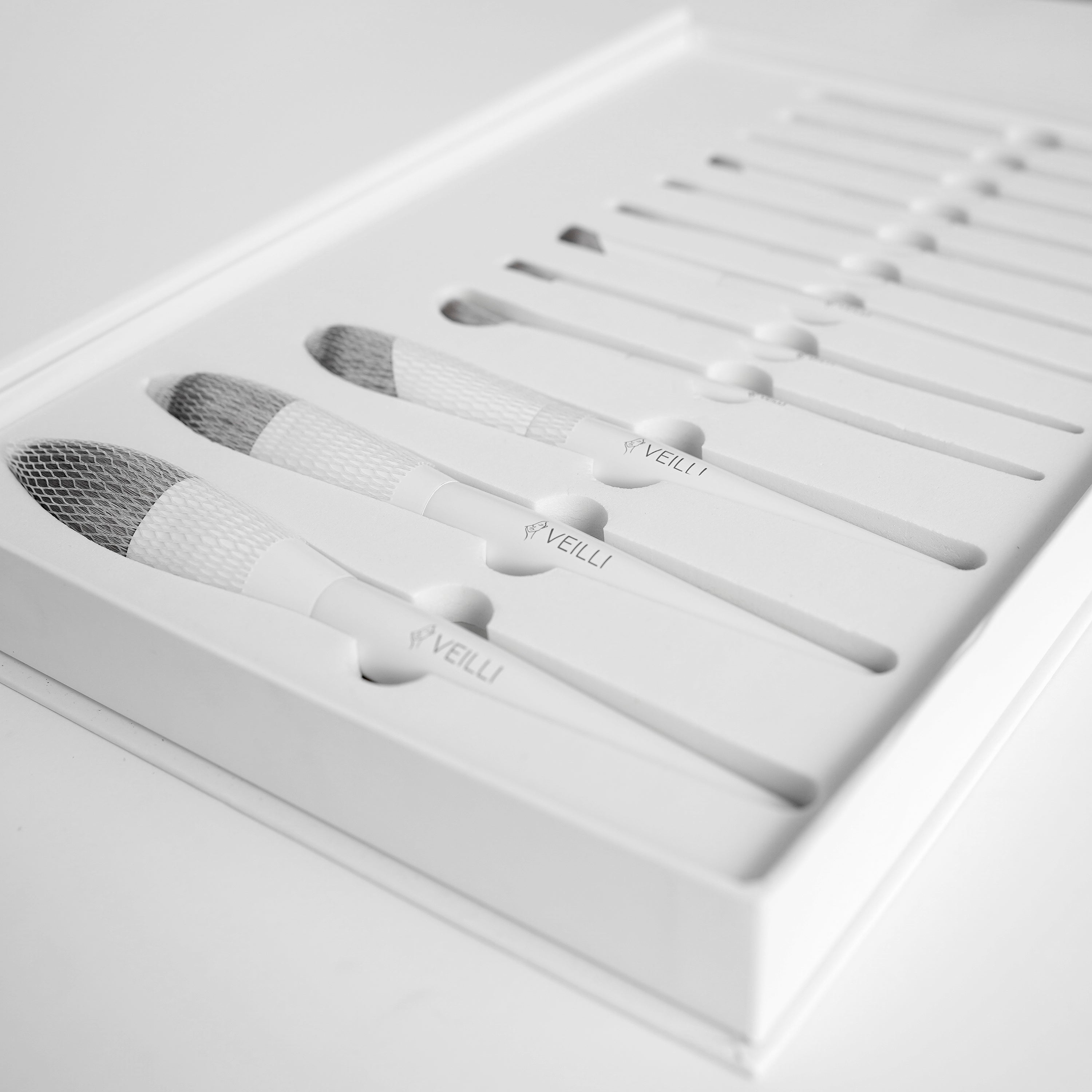 Veilli 12 Pcs Professional Makeup Brush Set – Designed for Makeup Artists